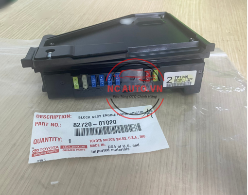 Hộp cầu chì TOYOTA VENZA 82720-0T020 827200T020