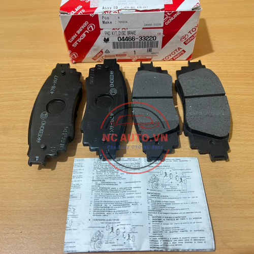 Má phanh sau Camry ES350 RX350 RX300 NX200 NX300 04466-33220 04466-33230 04466-48160 04466-78030 04466-78020 04466-42080 0446633220 0446633230 0446648160 0446678030 0446678020 0446642080